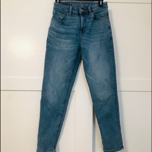 American Eagle mom jeans.